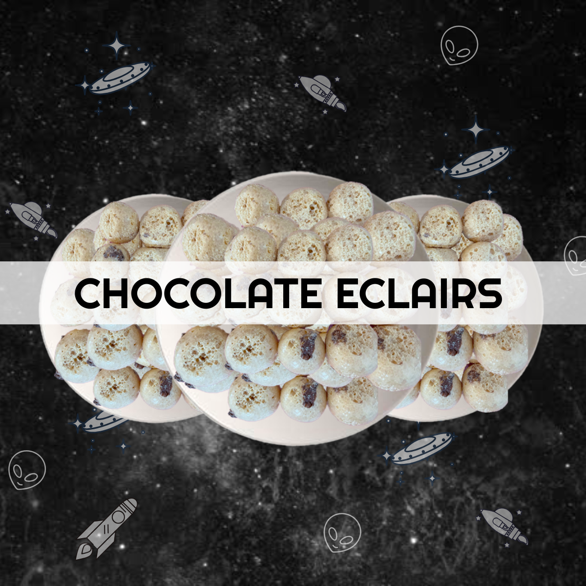Cosmic Chocolate Éclairs