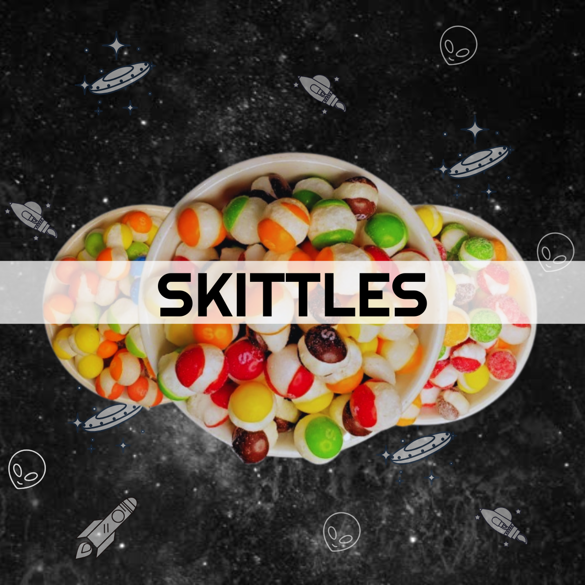 Freeze Dried Fruit Skittles - Original Flavour 60g