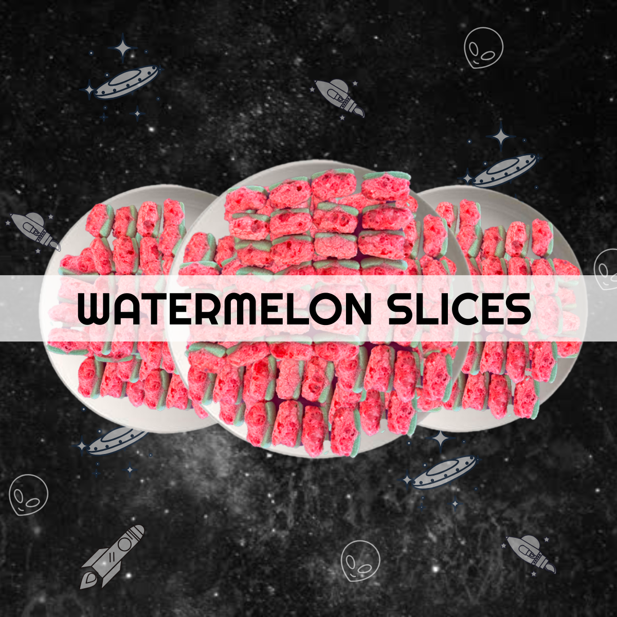 Freeze Dried Watermelon Slices