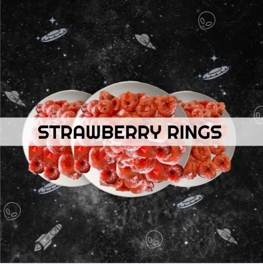 Freeze-Dried Strawberry Rings – Zero Gravity Edition