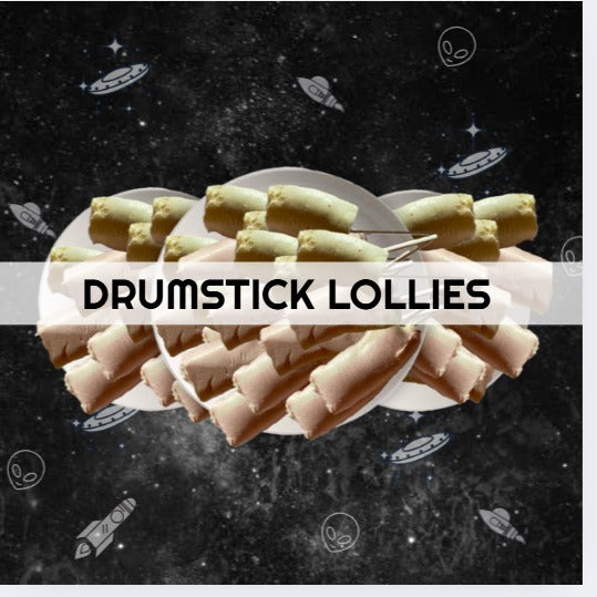 Freeze Dried Drumstick Lollies