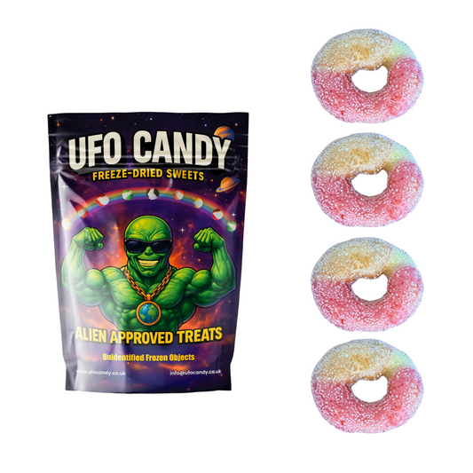 Freeze-Dried Peach Rings – Zero Gravity Edition