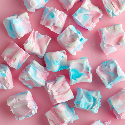 Freeze Dried Taffy Candy Floss