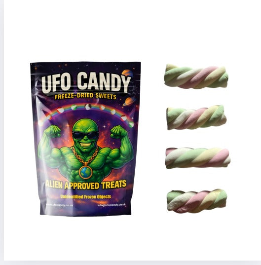 Freeze Dried Marshmallow Twists