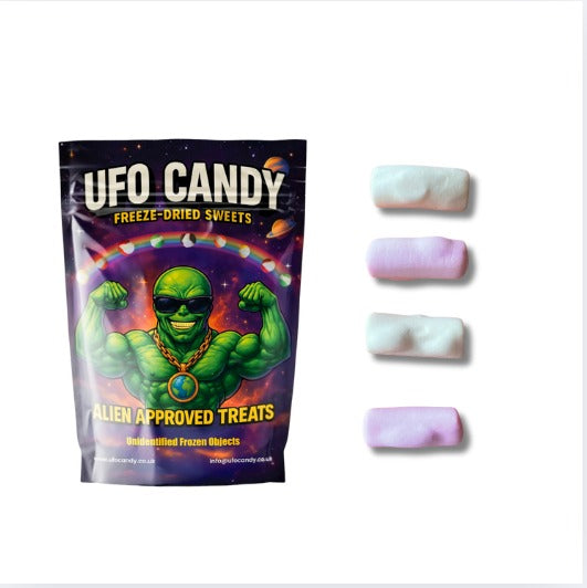 Freeze Dried Haribo Rhubarb & Custards