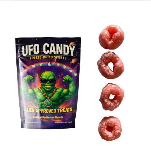 Freeze-Dried Strawberry Rings – Zero Gravity Edition